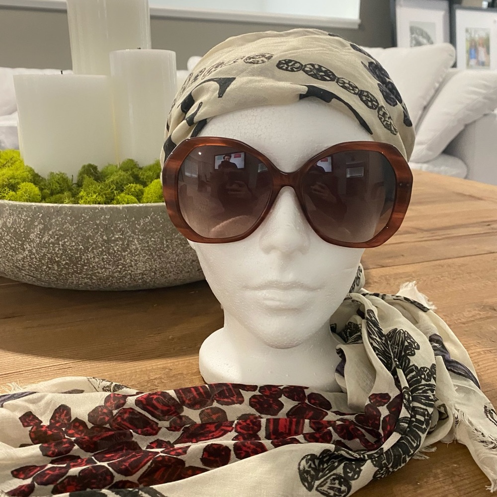 Bottega Veneta Oversized Butterfly Sunglasses